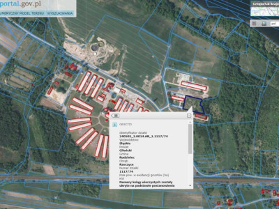 Rzeczyce/Rudziniec/10 km od Gliwic - działka przemysłowa 0,6260 ha