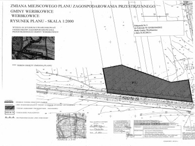 Sprzedam dużą działkę przemysłową w Werbkowicach