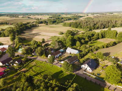 Działka Budowlana 2200 m² w malowniczej wsi Łabędzie, Gmina Drawsko Pomorskie