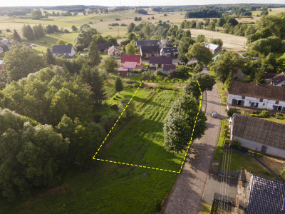 Działka Budowlana 2200 m² w malowniczej wsi Łabędzie, Gmina Drawsko Pomorskie