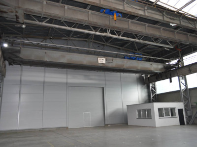 Obiekt produkcyjno - magazynowy z suwnicami