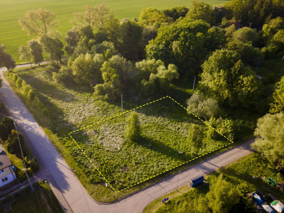 Działka 1565 m² w Kłopotowie, powiat kołobrzeski