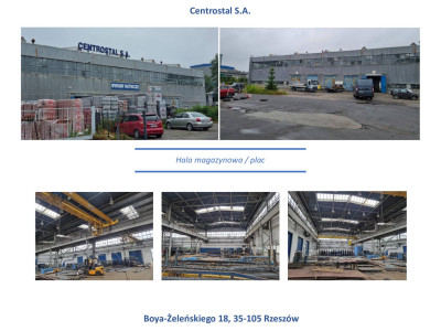 Nieruchomość z halą produkcyjno - magazynową oraz budynkiem biurowym