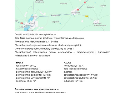 Hale produkcyjno-usługowe po cegielni