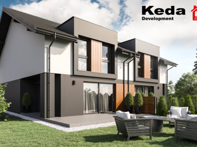 Dom bliźniak fotowoltaika, pompa ciepła, klima ostatnia połówka