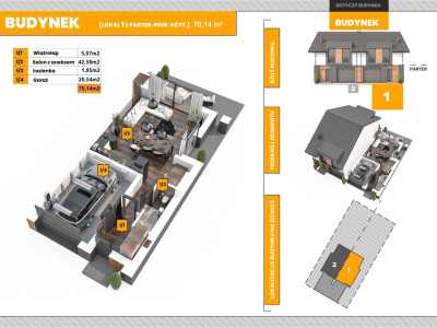 Dom bliźniak fotowoltaika, pompa ciepła, klima ostatnia połówka