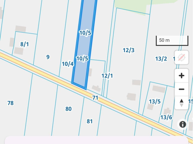 Działka na sprzedaż rolno- budowlana z lasem