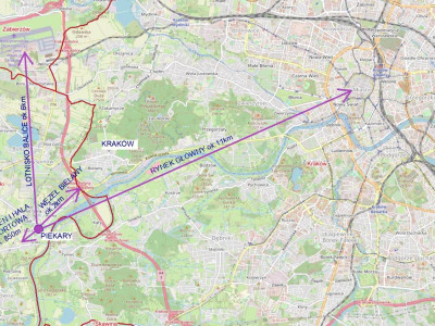 Atrakcyjna działka bud. pod Krakowem z widokiem na klasztor w Tyńcu