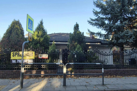 Wolnostojący, parterowy dom z ogrodem na Świerczewie, 216mkw