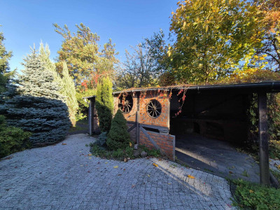 Wolnostojący, parterowy dom z ogrodem na Świerczewie, 216mkw