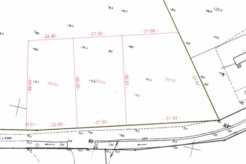 sprzedam działkę budowlaną z warunkami zabudowy w Bzowie gm. Lubasz