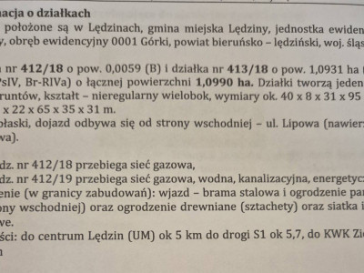 Sprzedam posiadłość pow. 1.099 ha