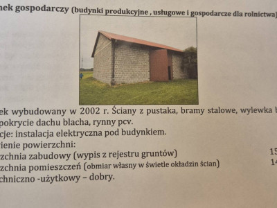 Sprzedam posiadłość pow. 1.099 ha