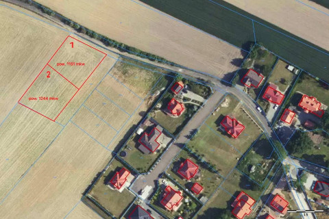 Działki budowlane. Kurowice - blisko miasta Głogów.