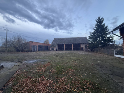 Dom z budynkami mieszkalnymi i dużą działką