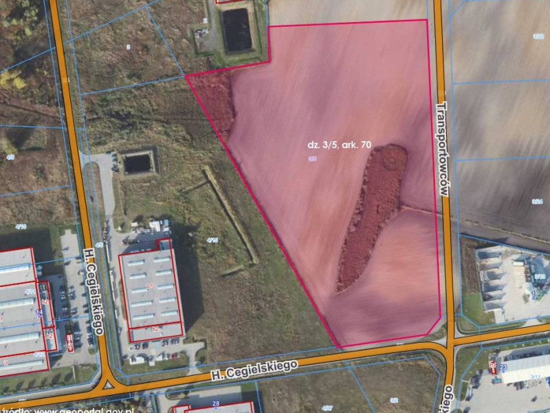 Działka inwestycyjna Gniezno