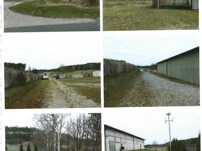 Działki z zabudową przeznaczoną do przetwórstwem i przechowywaniem produktów spożywczych - SEDEŃ DUŻY