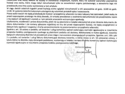 Działki z zabudową przeznaczoną do przetwórstwem i przechowywaniem produktów spożywczych - SEDEŃ DUŻY