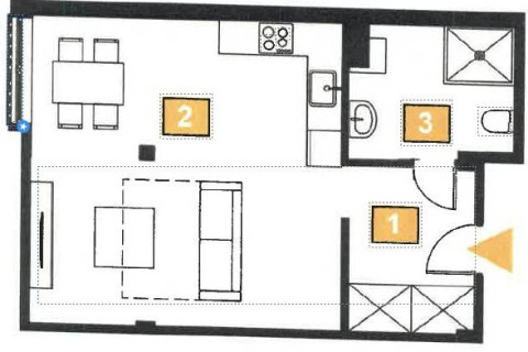 Cesja mieszkania 1-pokojowego