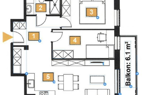 Cesja mieszkania 3-pokojowego