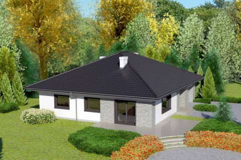 Dom wolnostojący, działka 1115m2,  bez podatku PCC