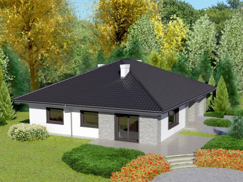 Dom wolnostojący, działka 1115m2,  bez podatku PCC