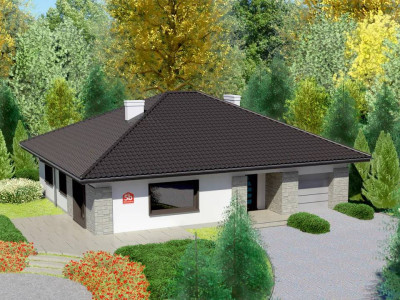 Dom wolnostojący, działka 1115m2,  bez podatku PCC