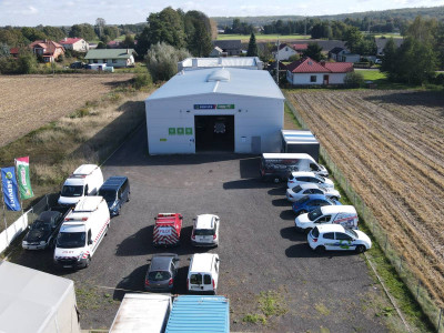 Hala magazynowo - usługowa z biurowcem