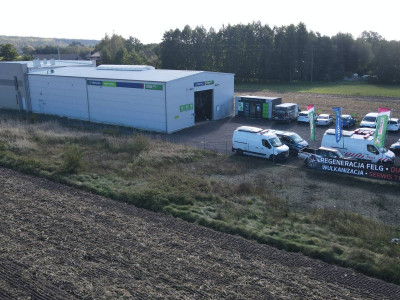 Hala magazynowo - usługowa z biurowcem