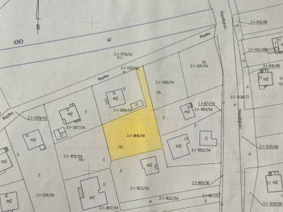 Działka budowlana 1112 m² z kanalizacją – Jastrzębie-Zdrój, Bzie Górne