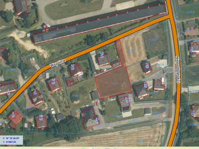 Działka budowlana 1112 m² z kanalizacją – Jastrzębie-Zdrój, Bzie Górne