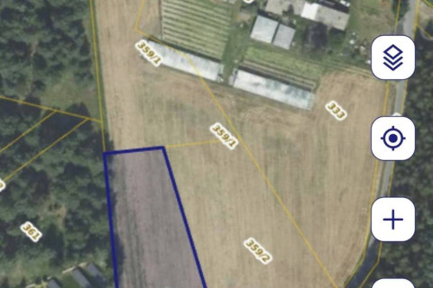 Sprzedam działkę budowlaną o powierzchni 3196 m2, w otoczeniu lasu