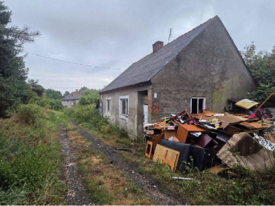 udział 1/3 w działce z domem do rozbiórki